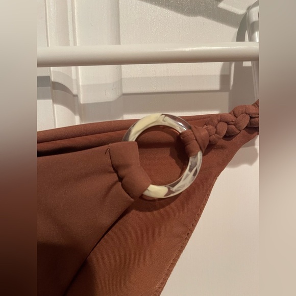 Jonathan Simkhai Brown Bikini Bottom Size S NWT - Picture 2 of 4